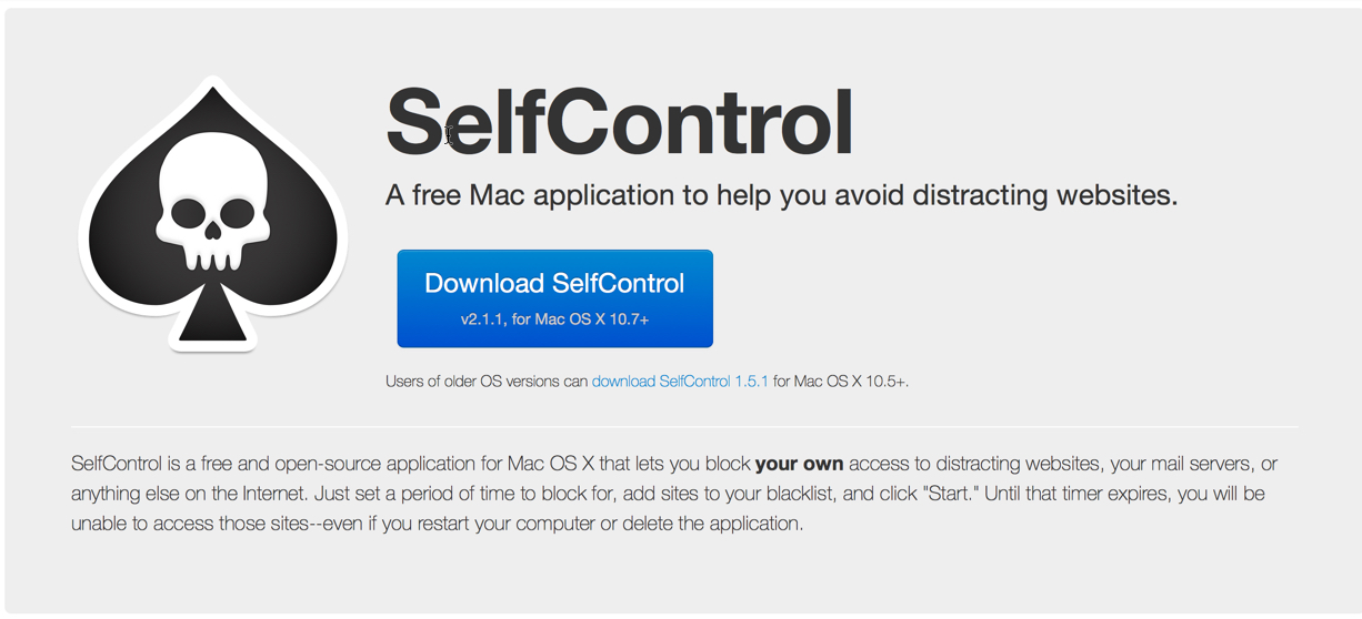 best distraction blocking program for mac
