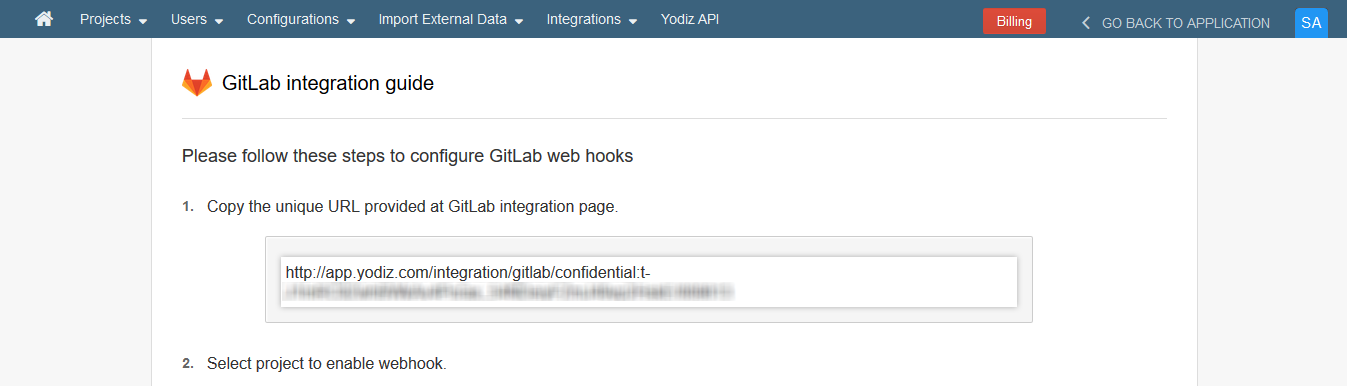 GitLab-Integration-Page